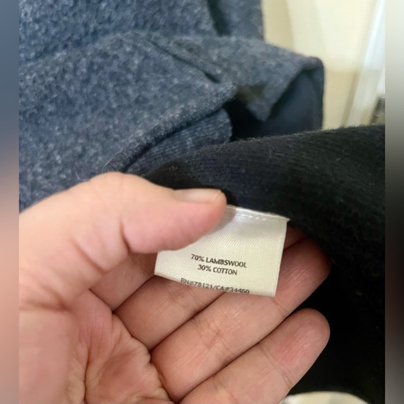 Eileen Fisher Woman Fuzzy Lambswool Blend Zip Up Jacket - Picture 9 of 16